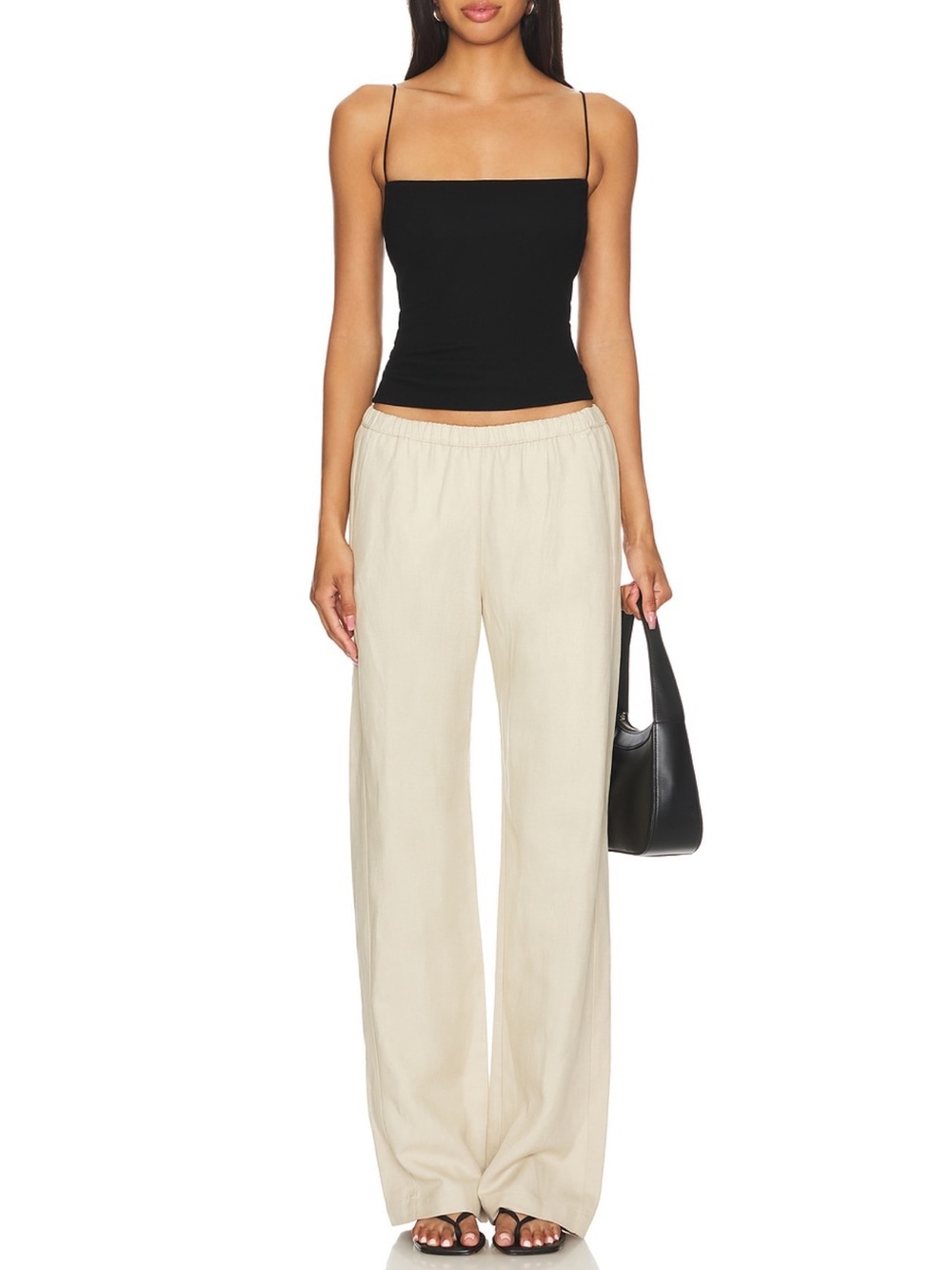 Enza Costa twill everywhere pant in stone